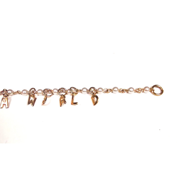 Vintage 1960's SeaWorld Disney Souvenir Charm Bracelet Gold Tone 7" Rare HTF - Picture 4 of 6